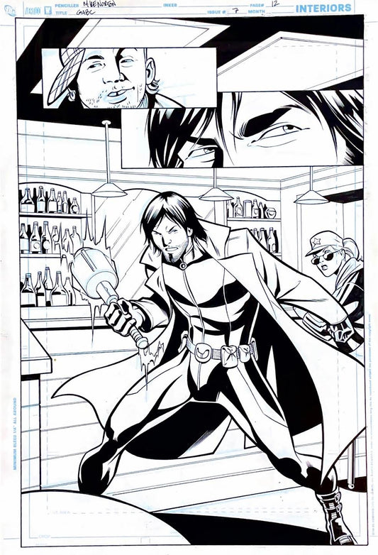 Mike Norton -Green Arrow & Black Canary- Issue 7- Page 12