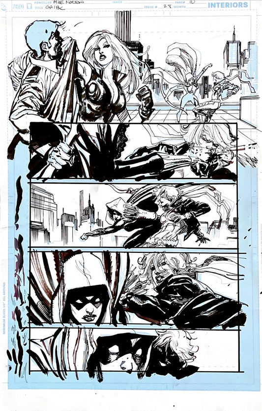 Mike Norton- Green Arrow & Black Canary / Issue 28 Page 10