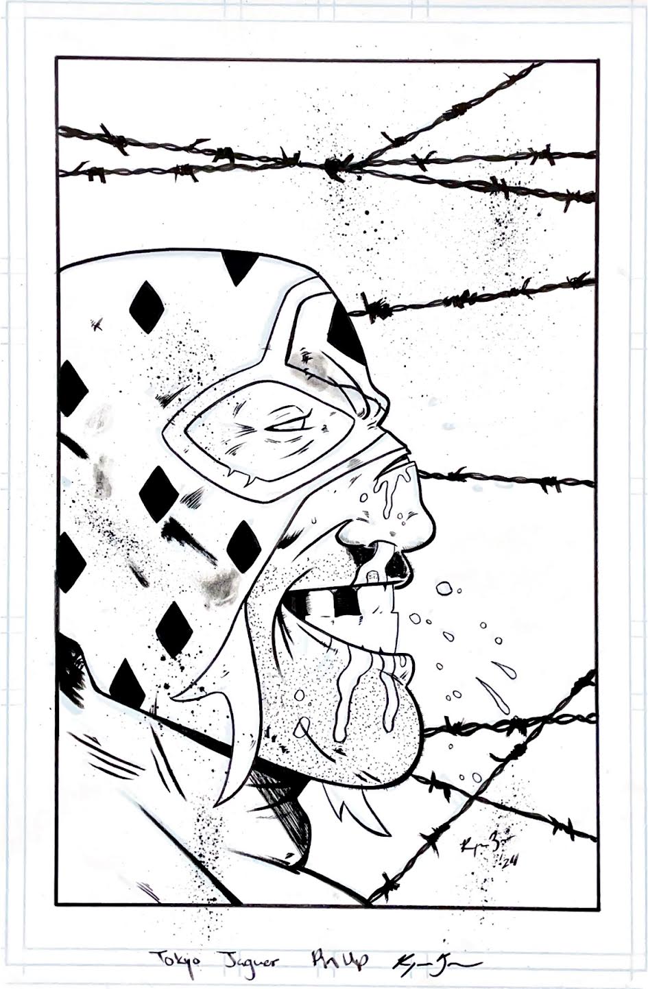 Raymar Brunson - Tokyo Jaguar - Pin-Up