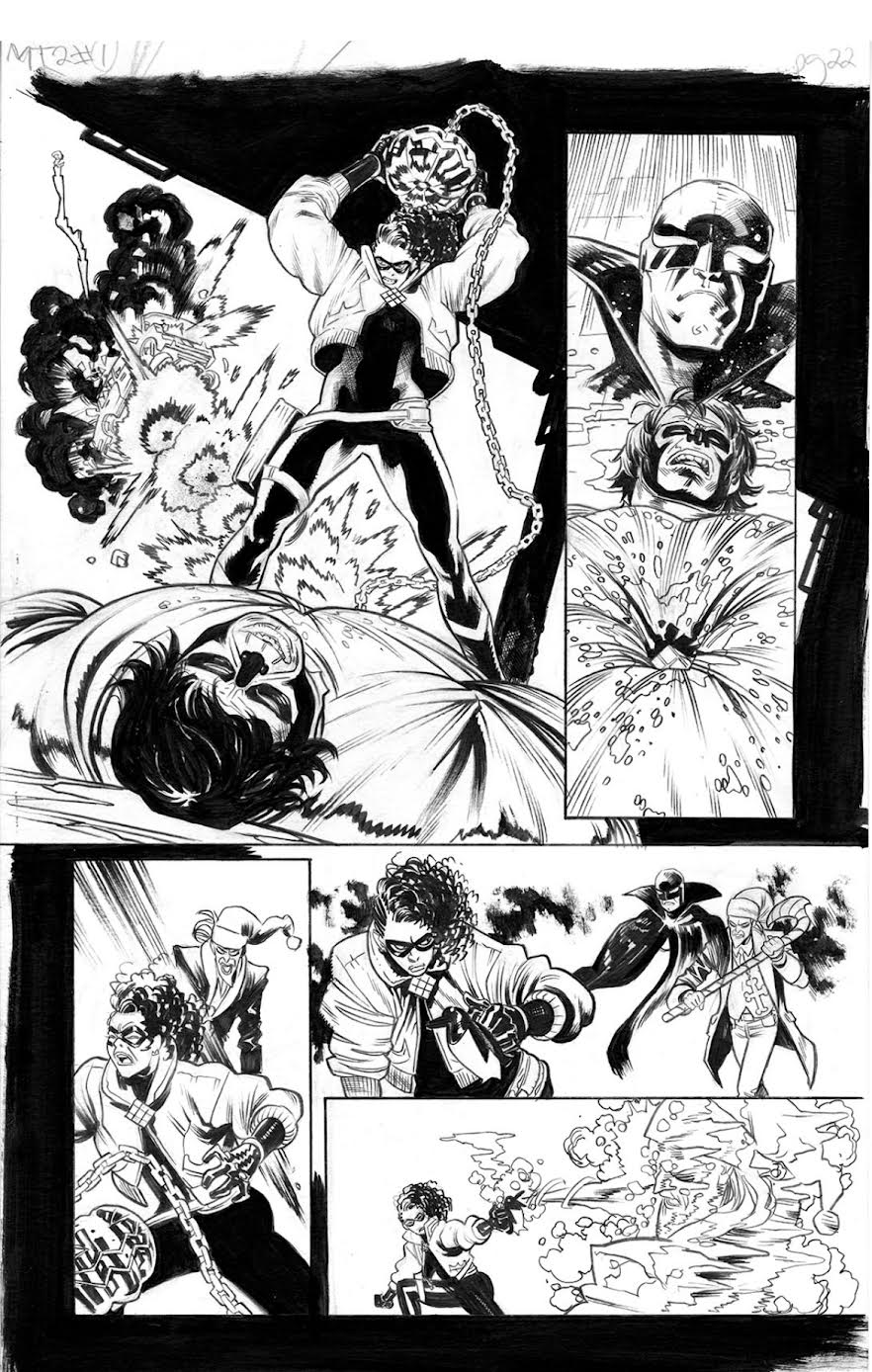 Scott Hepburn - MINOR THREATS #2 - Issue #1 - Page 22