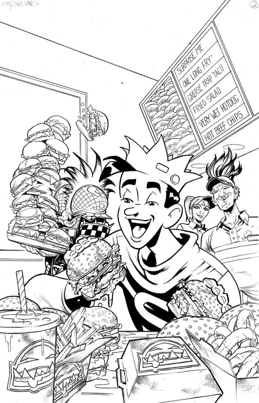 Scott Hepburn - ARCHIE VS MINOR THREATS  COVER #2