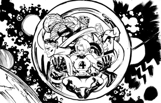 Scott Hepburn -Fantastic Four # 2 -  LICENCING