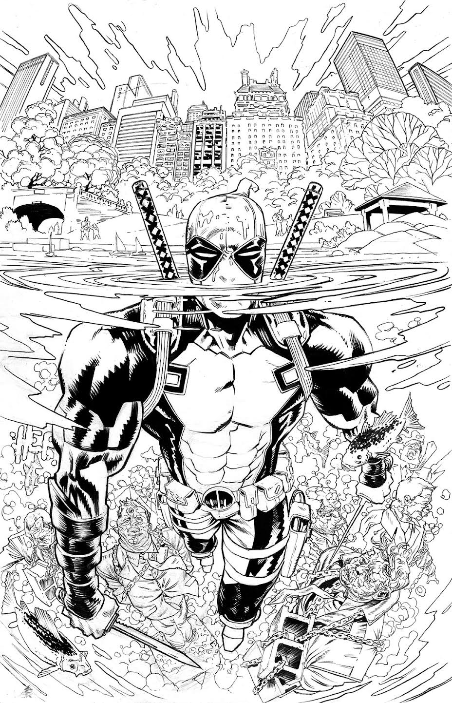 Scott Hepburn - Deadpool Wade Wilson 2 - Variant cover