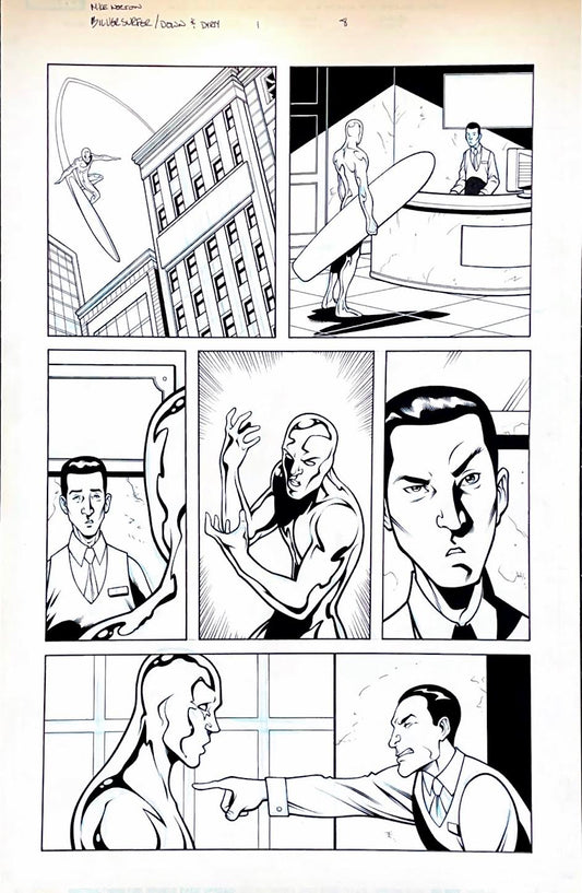 Mike Norton -  The Silver Surfer- Issue # 1-  Page #8