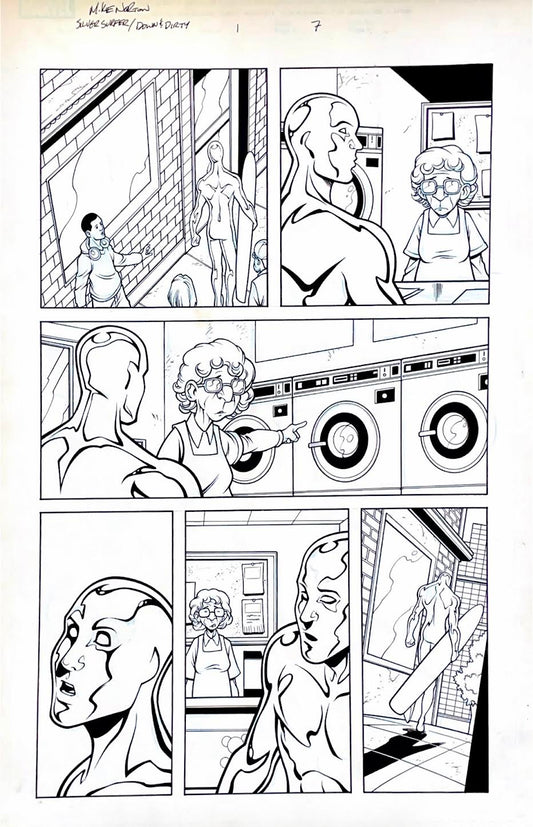 Mike Norton -  The Silver Surfer- Issue # 1-  Page #7