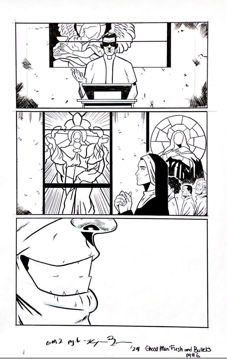 Raymar Brunson - Ghost Man: Flesh and Bullets- Issue #2 Page # 6