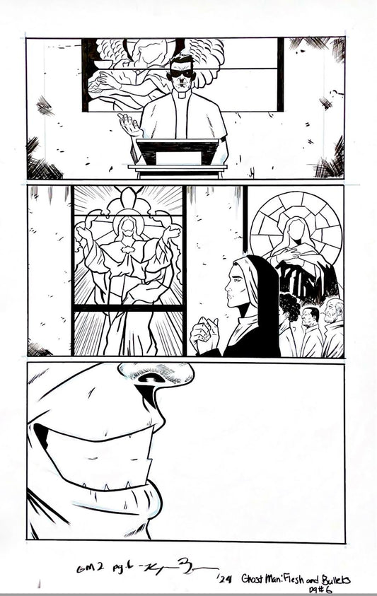 Raymar Brunson - Ghost Man: Flesh and Bullets- Issue #2 Page # 6