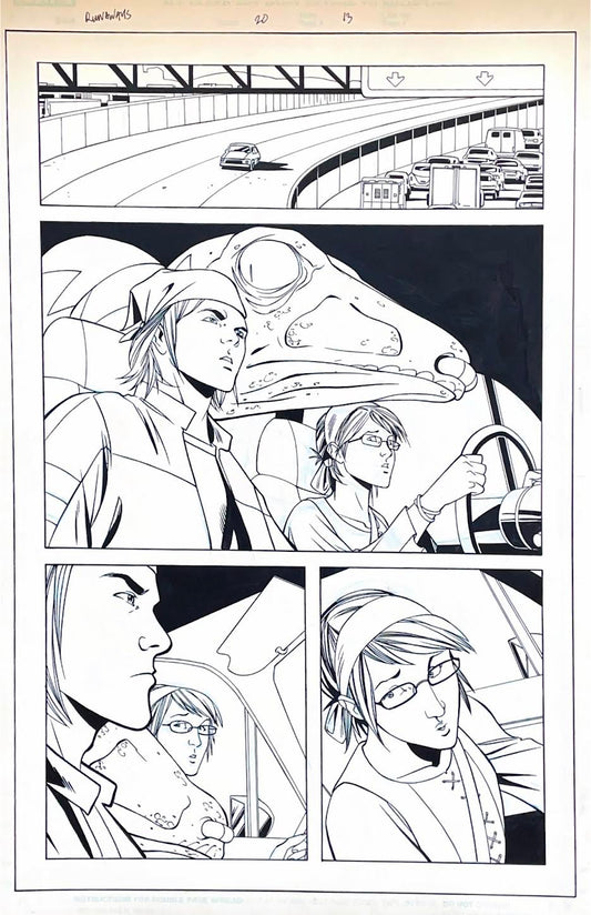 Mike Norton - Runaways - Issue# 20 - Page# 13