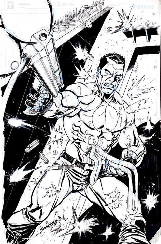 Tim Seeley - Bloodshot 1 Cover