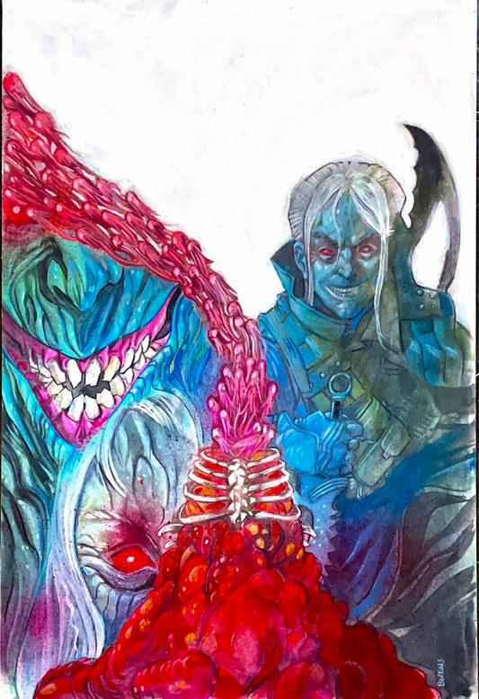 John Bivens: PLAGUE SEEKER ISSUE #0 - COVER C