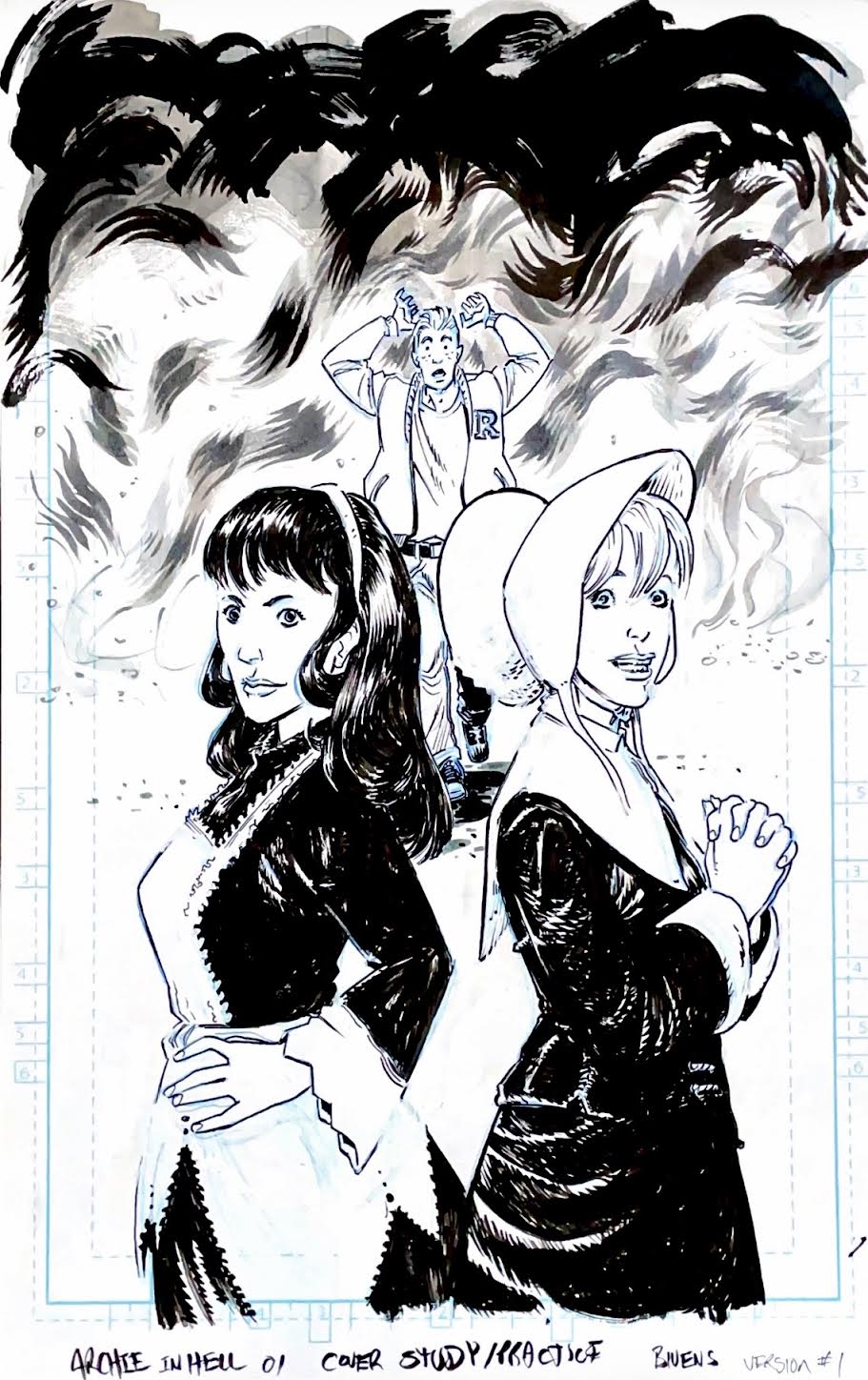 John Bivens: Archie in Hell #1 Cover