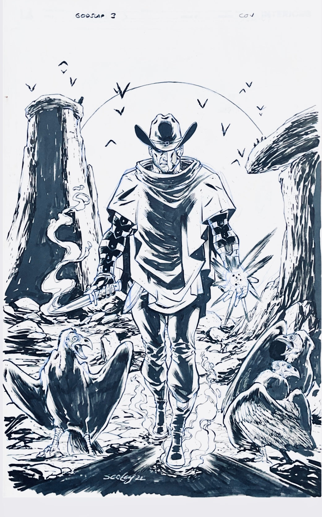 Tim Seeley - GODSLAP 3 - Variant Cover