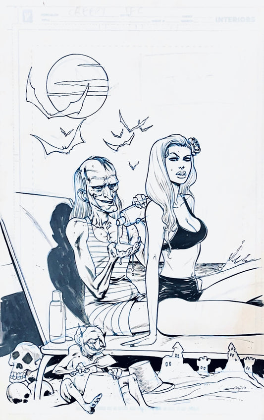 Tim Seeley - CREEPY 14 - Pin-up