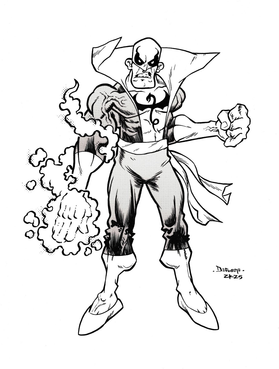 Davey DeForne - Iron FIst