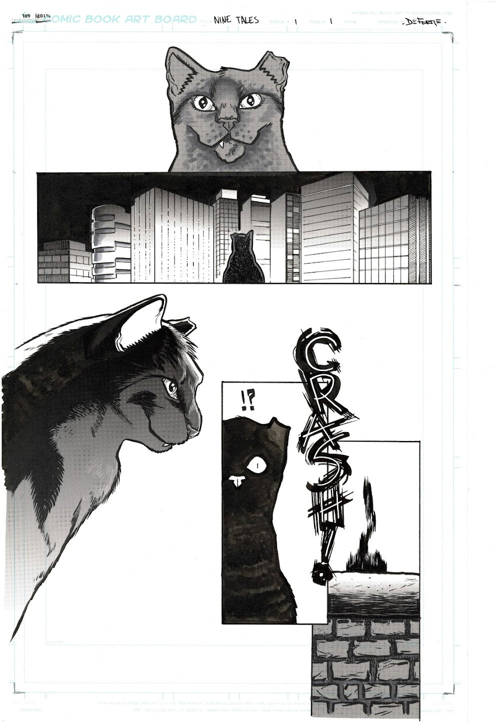 Davey DeForne - Nine Tales  Issue #1 Page 1