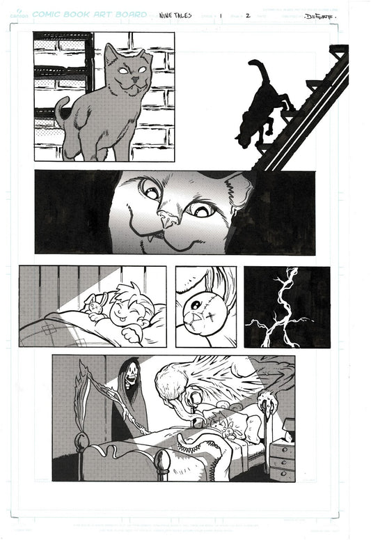 Davey DeForne - Nine Tales  Issue #1 Page #2