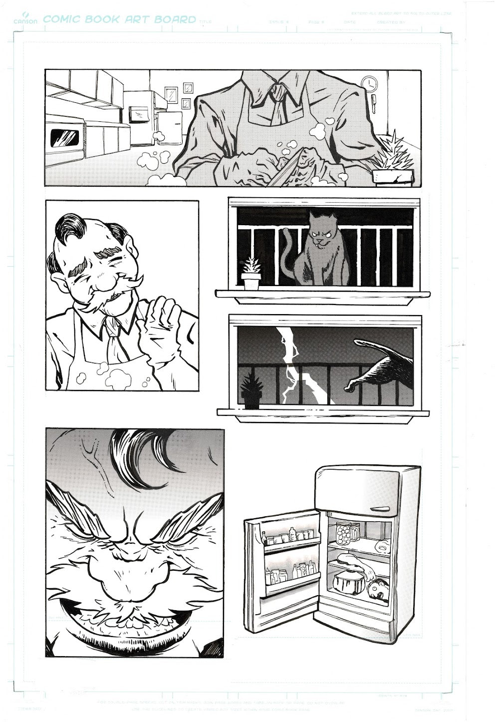 Davey DeForne - Nine Tales  Issue #1 Page #2 3