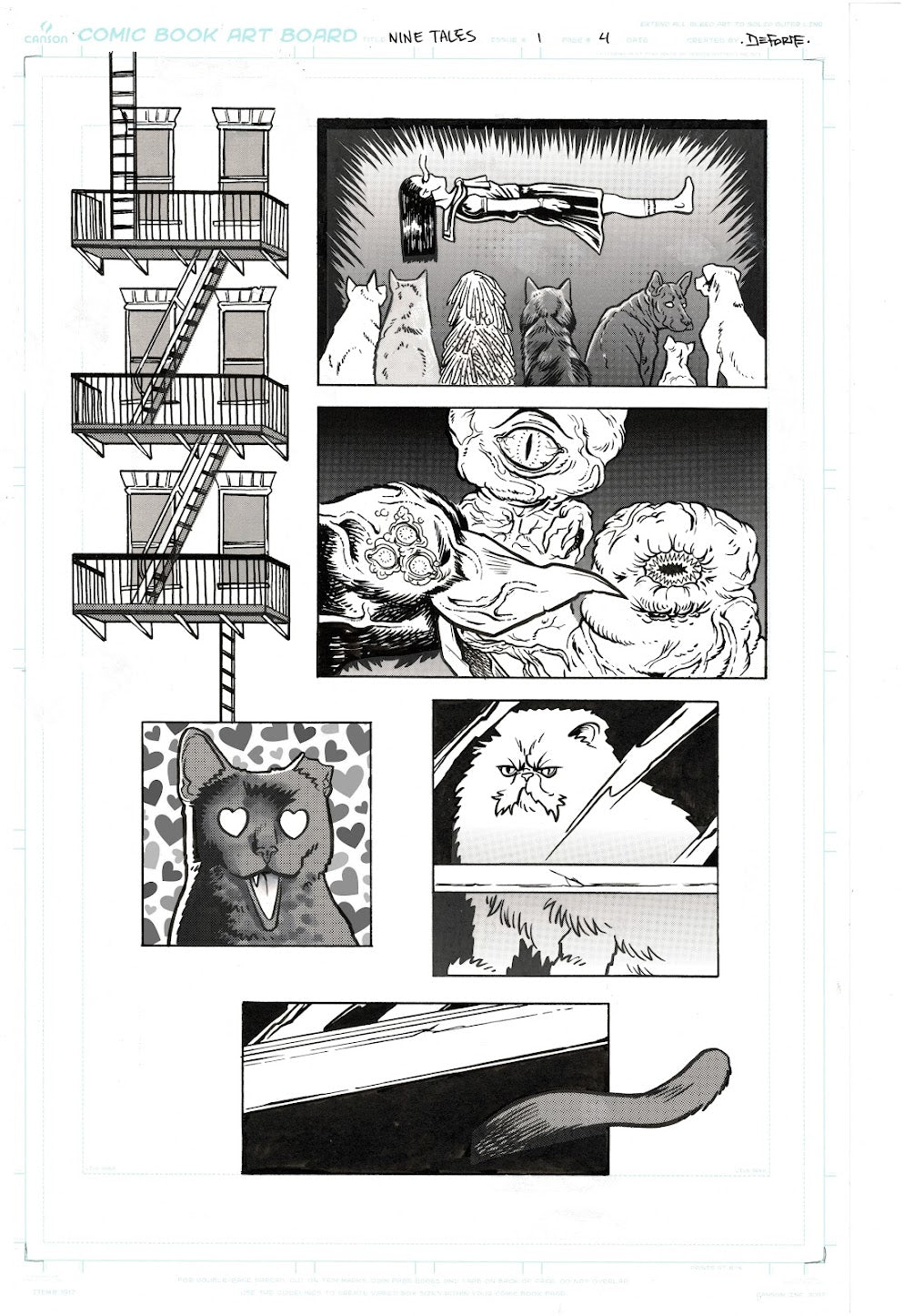 Davey DeForne - Nine Tales  Issue #1 Page #4
