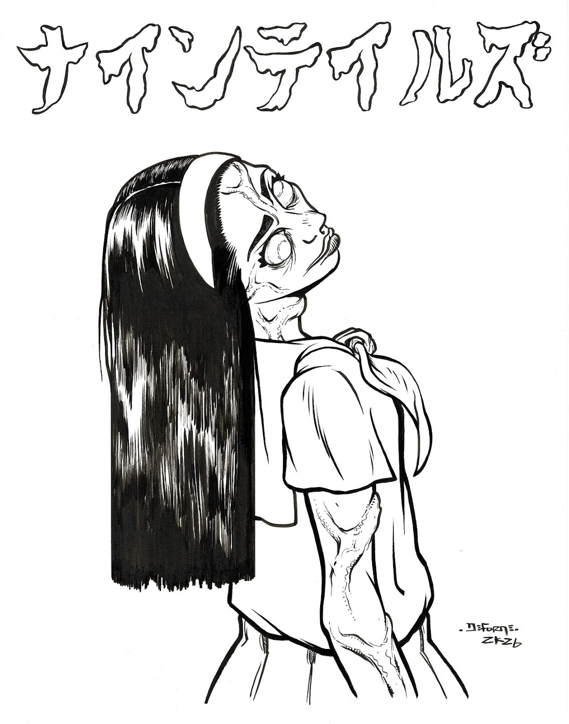 Davey DeForne - Nine Tales 2 Cover