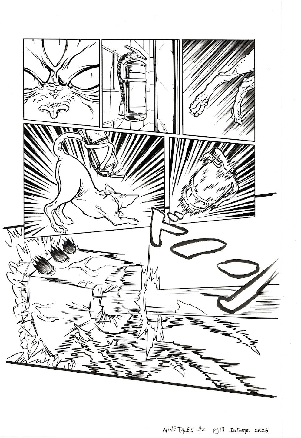 Davey DeForne - Nine Tales  Issue #2 Page #17