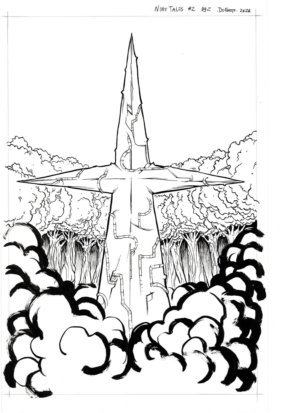 Davey DeForne - Nine Tales  Issue #2 Page #2