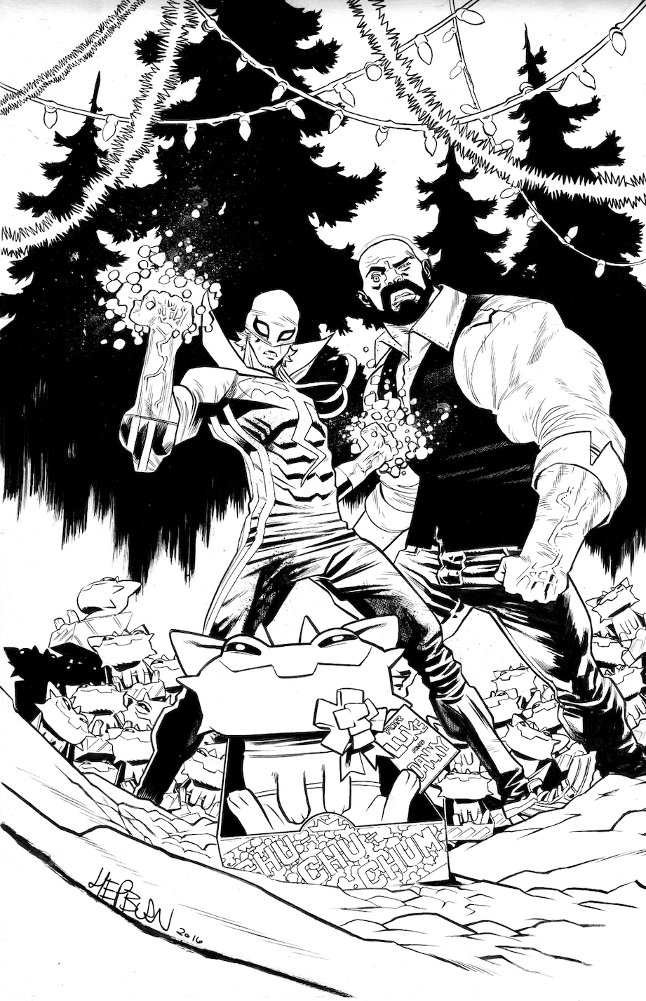 Scott Hepburn - Powerman-Ironfist - Xmas-special