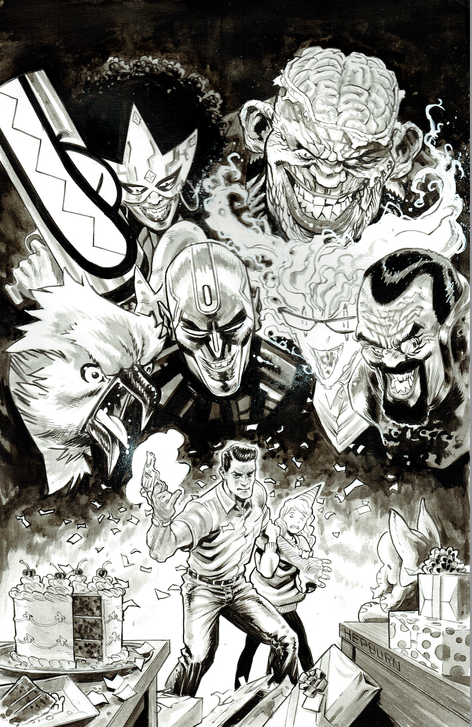 Scott Hepburn - FROM THE WORLD OF MINOR THREATS: THE BROOD Cover # 3