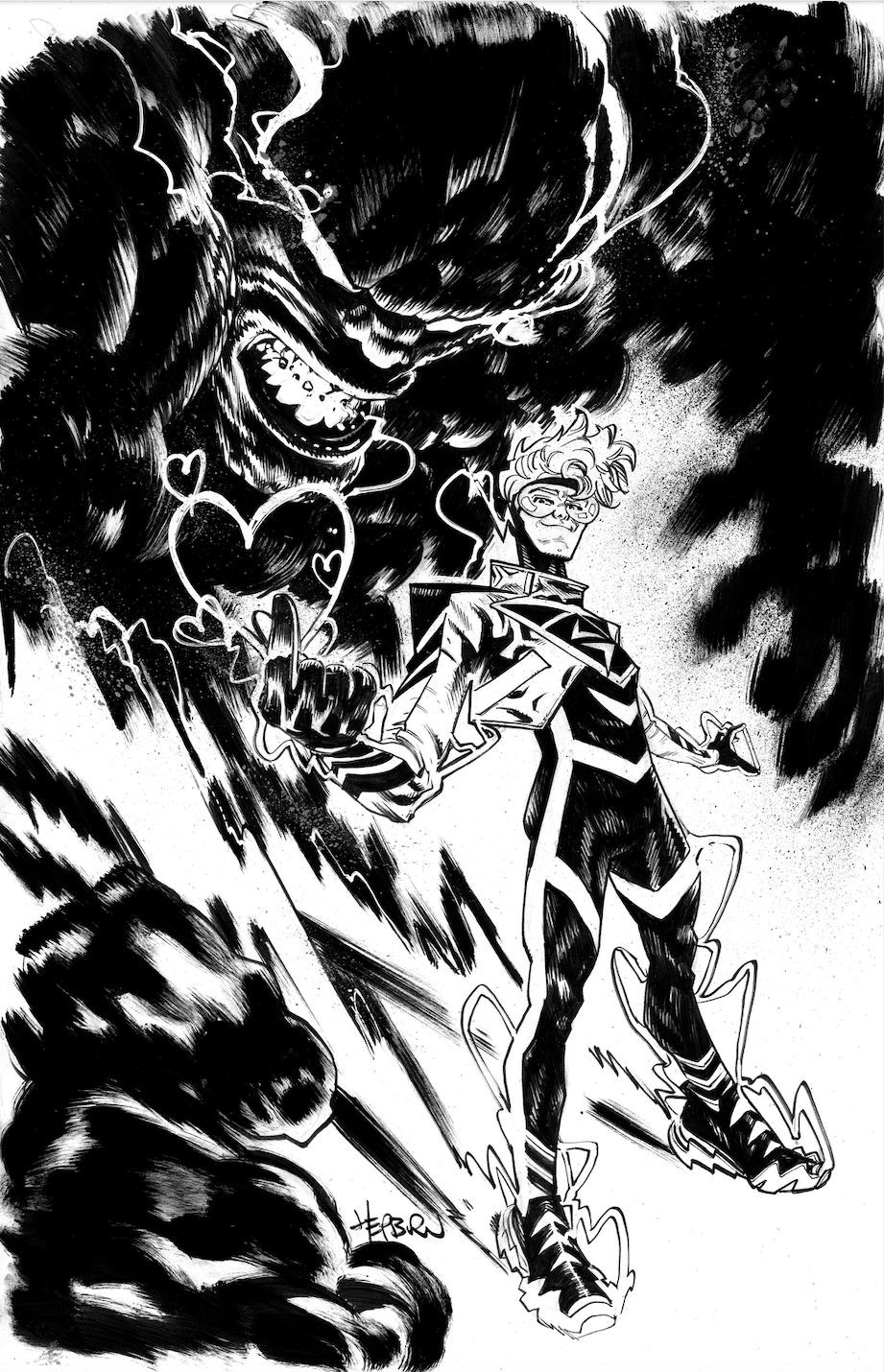 Scott Hepburn - Absolute Flash #13 Variant Cover