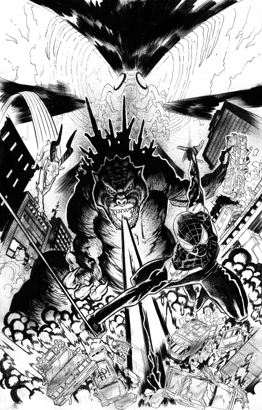 Scott Hepburn - Godzilla Conquers The Multiverse #3 Variant