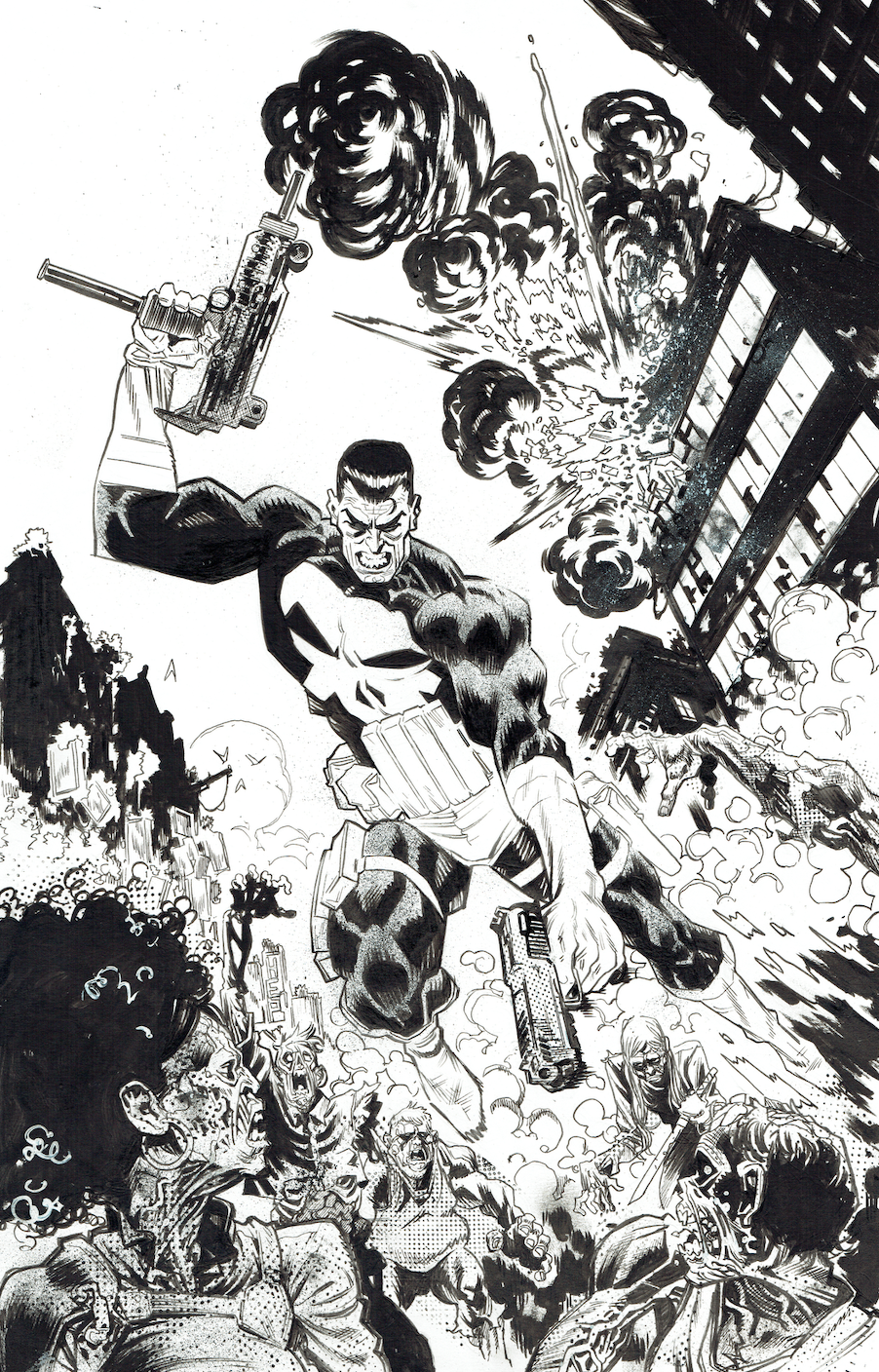 Scott Hepburn - Punisher MARVEL ZOMBIES: WAR ZONE #2