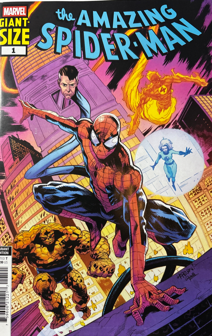Scott Hepburn -Giant Size Amazing Spider-Man #1  Variant  Cover