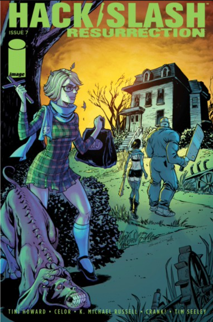 Tim Seeley - HACK SLASH # 7 Cover