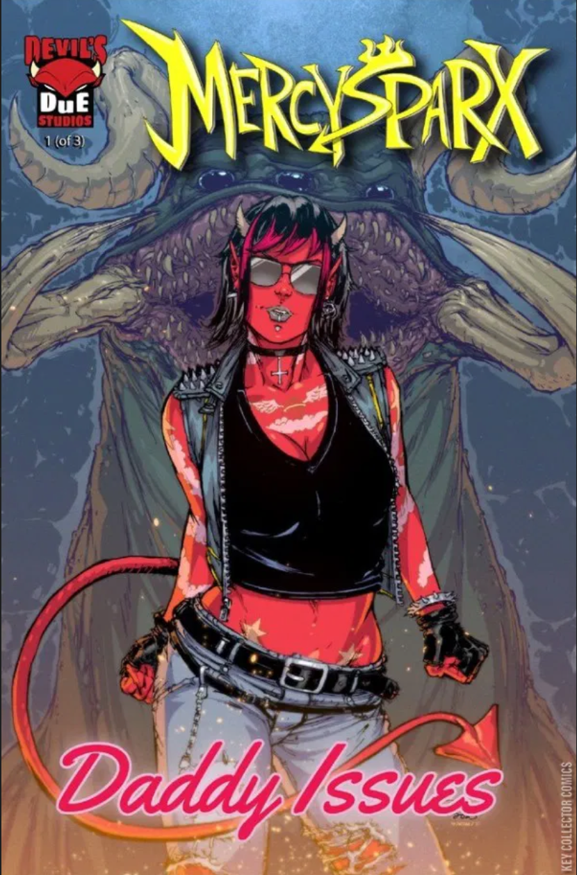 Daniel Leister-  Mercy Sparx: Daddy Issues #1 Cover