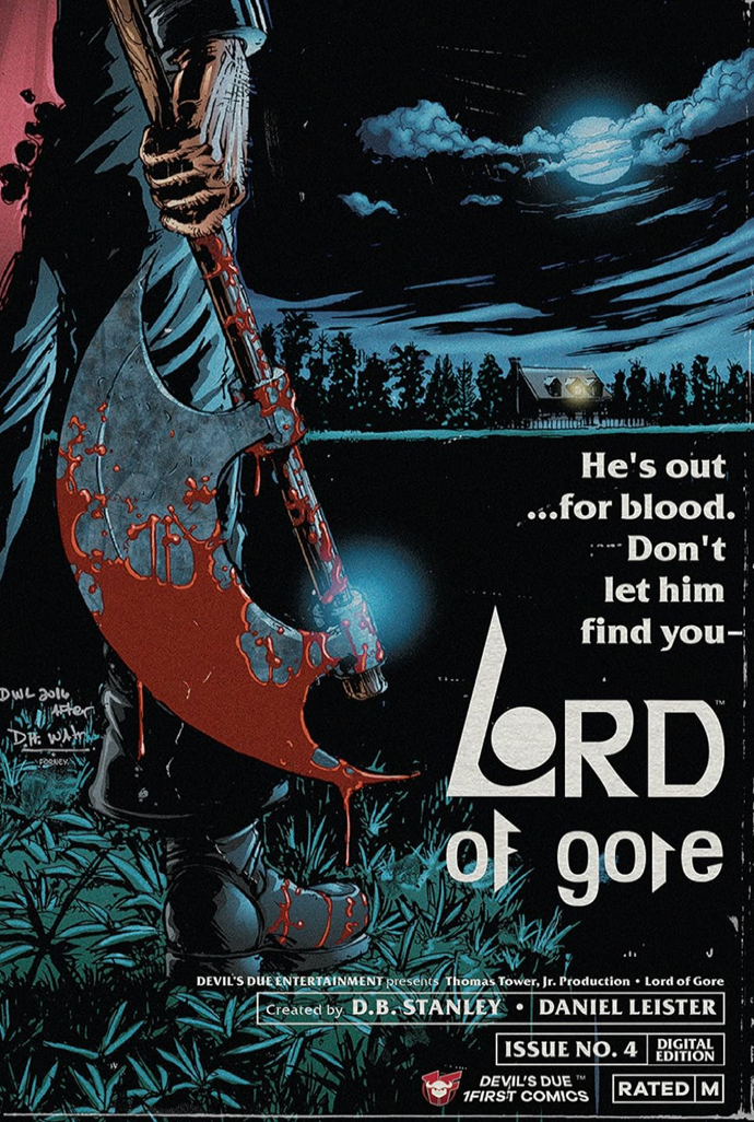 Daniel Leister-  Lord of Gore #4 Cover