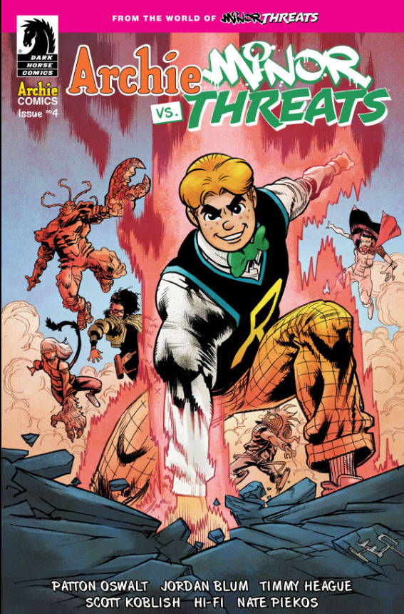 Scott Hepburn - ARCHIE VS MINOR THREATS  COVER #4