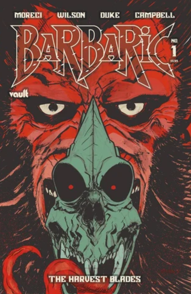 John Bivens: Barbaric Cover