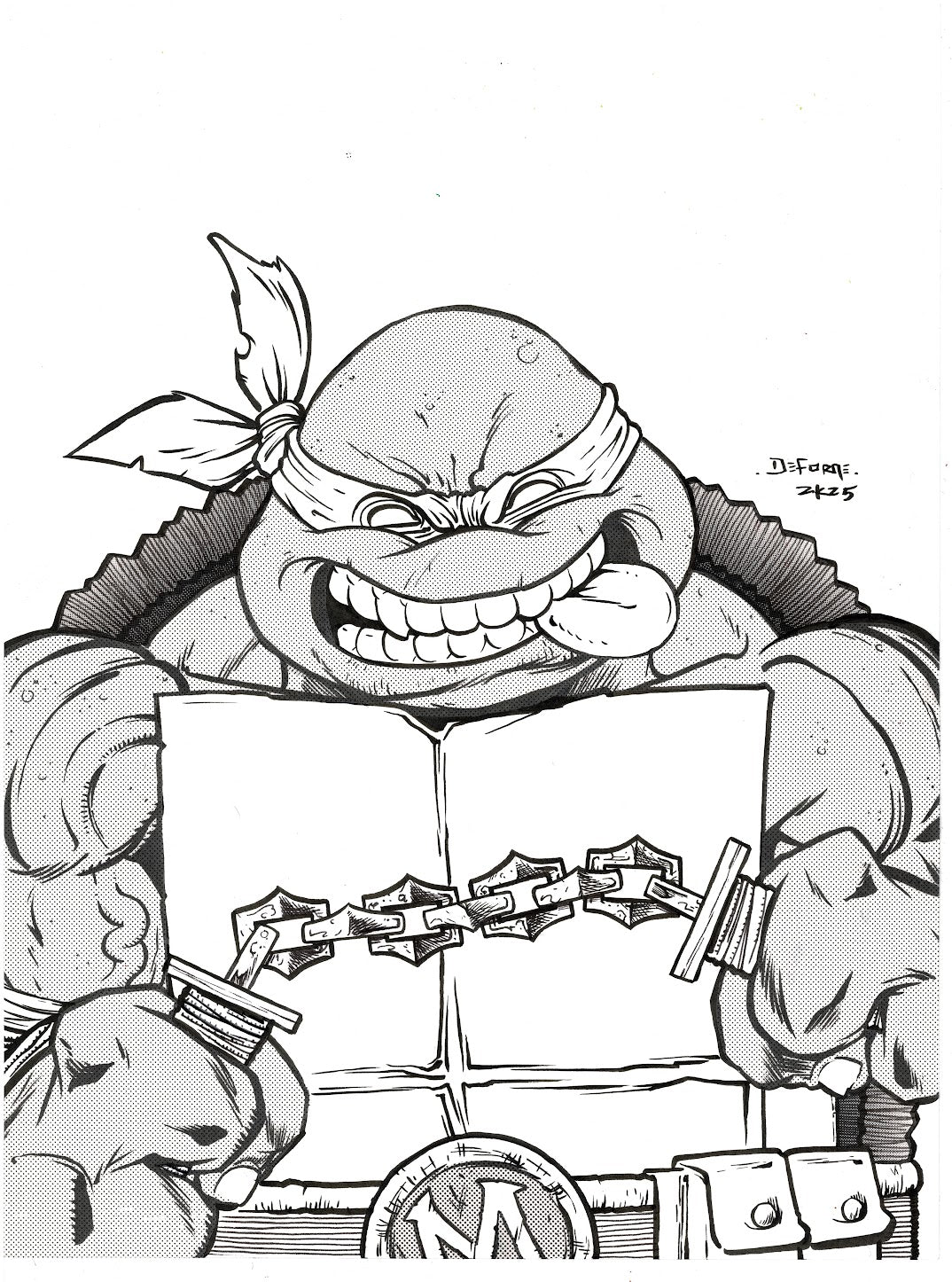 Davey DeForne - Teenage Mutant Ninja Turtles Turtles  Mikey