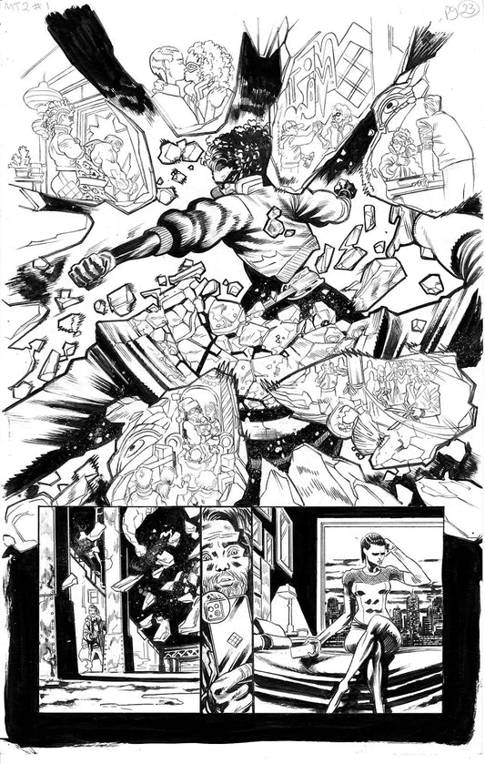 Scott Hepburn -   MINOR THREATS #2 - Issue #1 - Page 23