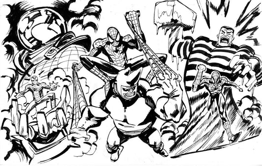 Scott Hepburn -Spiderman vs Everyone  / LICENCING