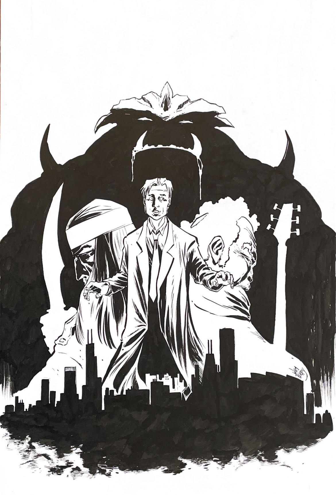 Jim Terry - Underneath / Issue #1  Cover