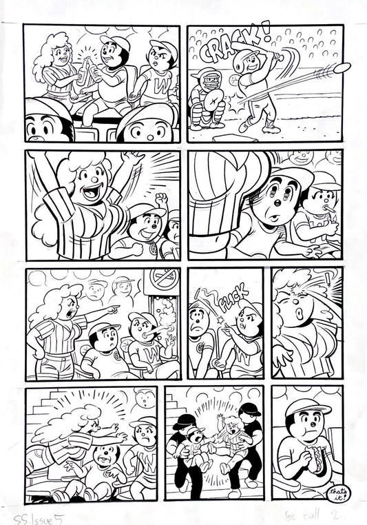 Greg & Fake - Santos Sisters #5 - "BB Ball" Page 2