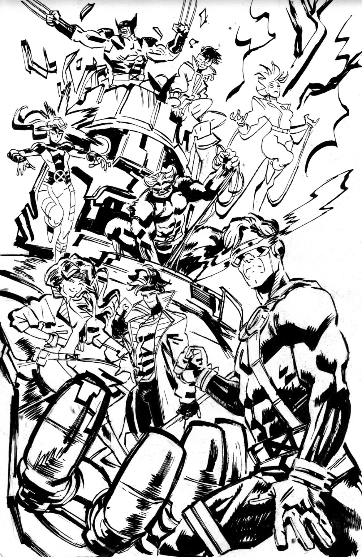 Scott Hepburn - Xmen 97 / LICENCING Group-A Comic Art