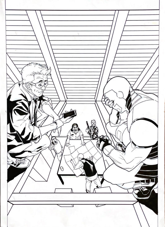 Kalman Andrasofszky - Quantum & Woody - #6-  Variant Cover