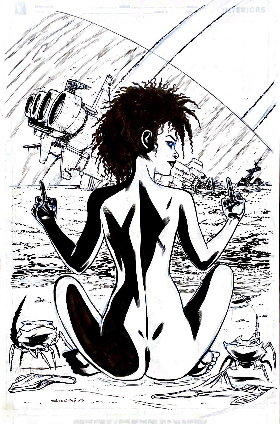 Tim Seeley - Money Shot  Swimsuit / Cover Bree