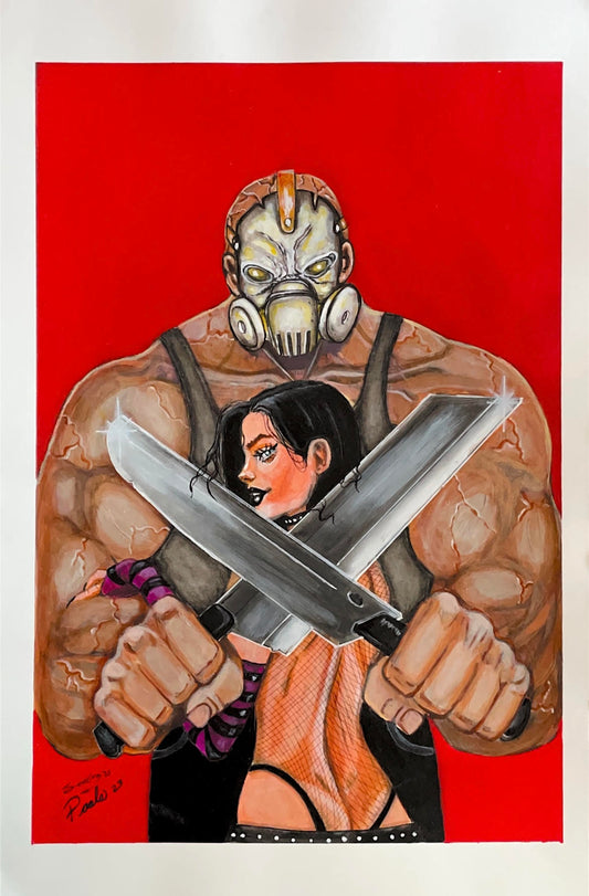 Tim Seeley - HACK/SLASH Vol 4 Hardcover / Pencils by Tim Seeley, paint by Paola Seeley