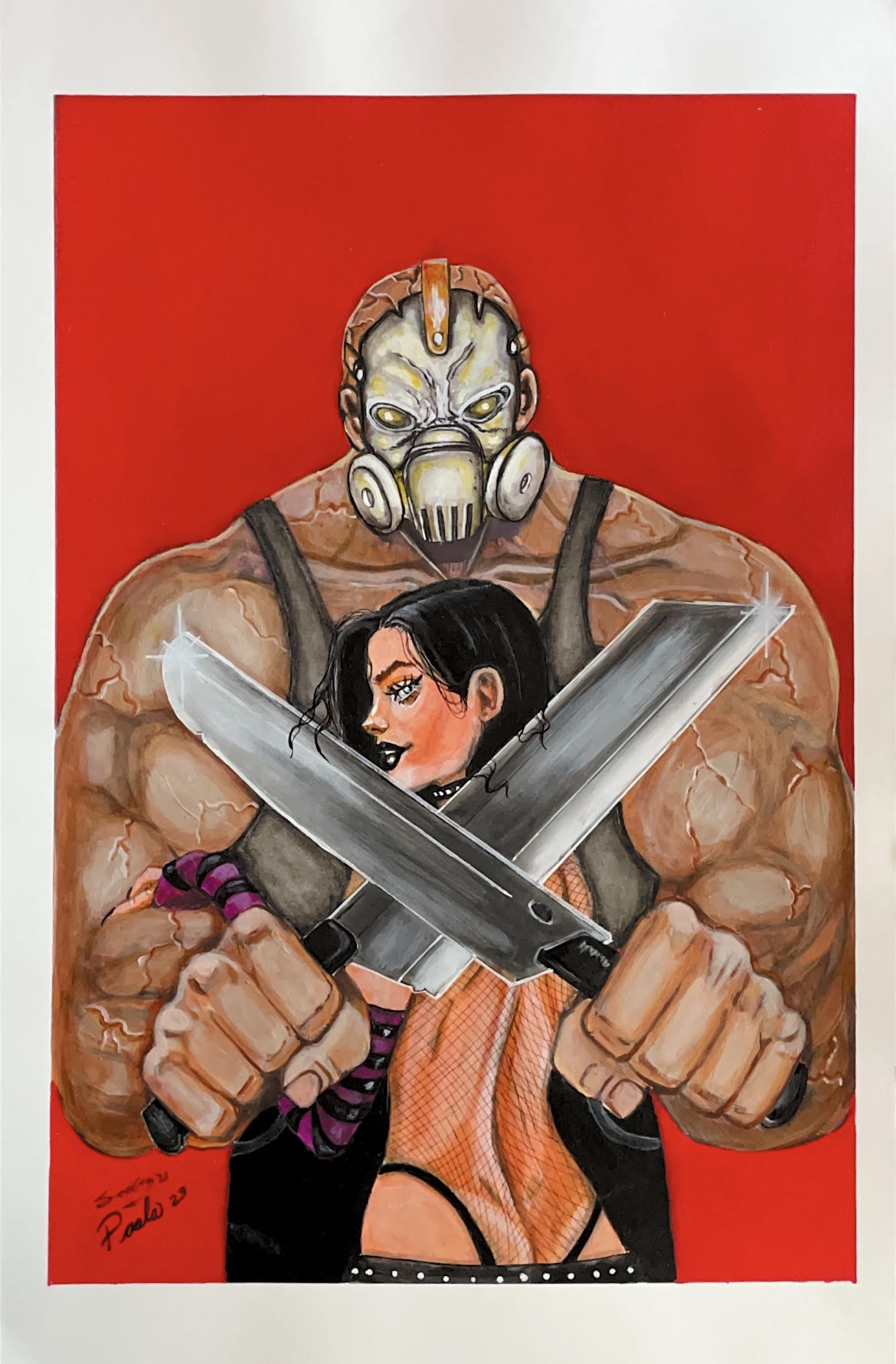 Tim Seeley - HACK/SLASH Vol 4 Hardcover - Pencils by Tim Seeley, Paint by PAOLA SEELEY