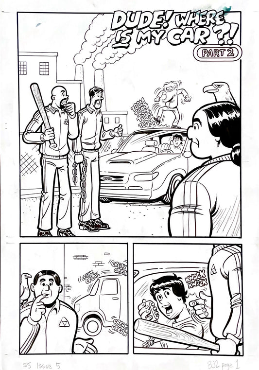Greg & Fake - Santos Sisters #5 - "BJ2" Page 1