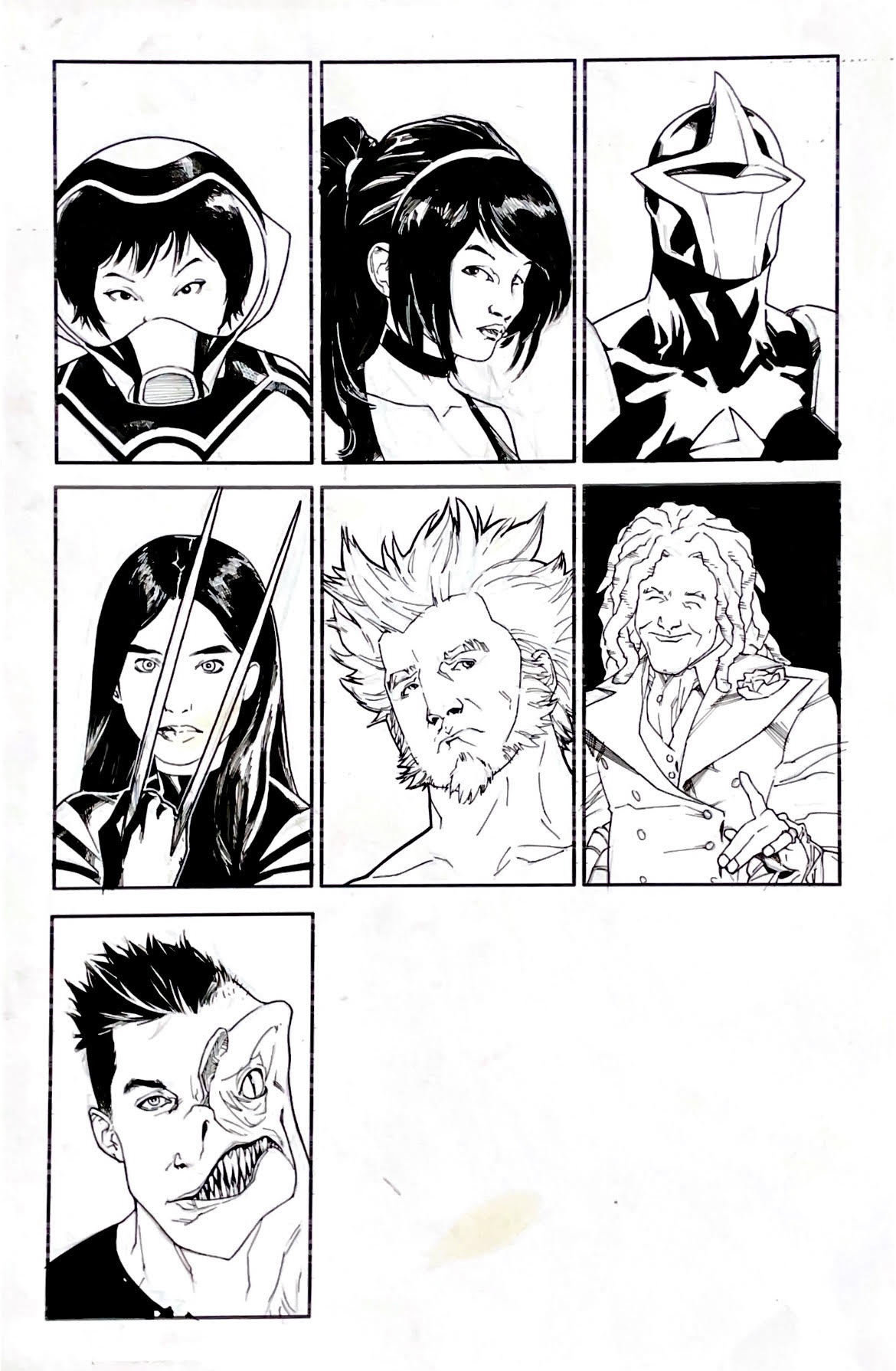 Kalman Andrasofszky -Avengers Arena- Issue 14  Cover (partial) Only the Nico headshot was used in the final cover.