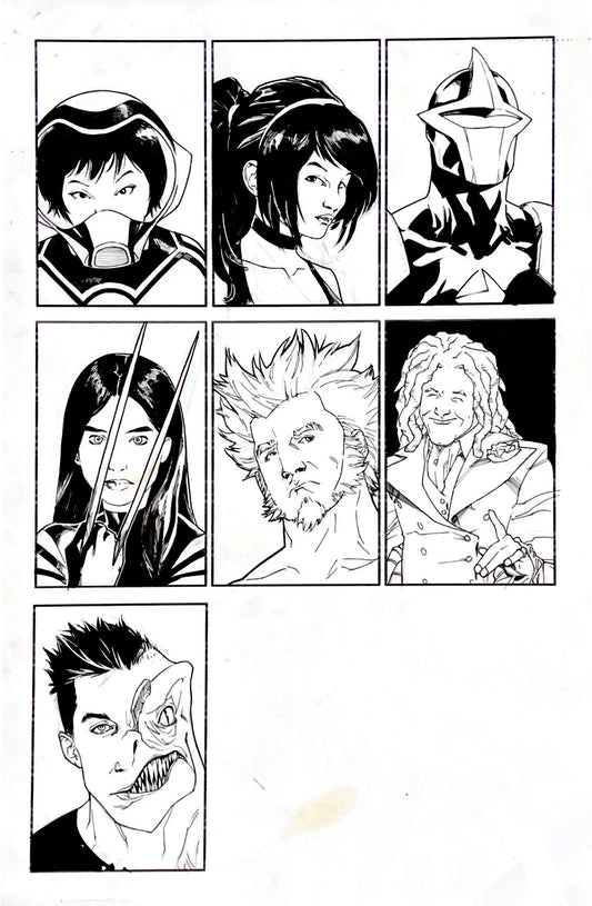 Kalman Andrasofszky -Avengers Arena- Issue 14  Cover (partial) Only the Nico headshot was used in the final cover.