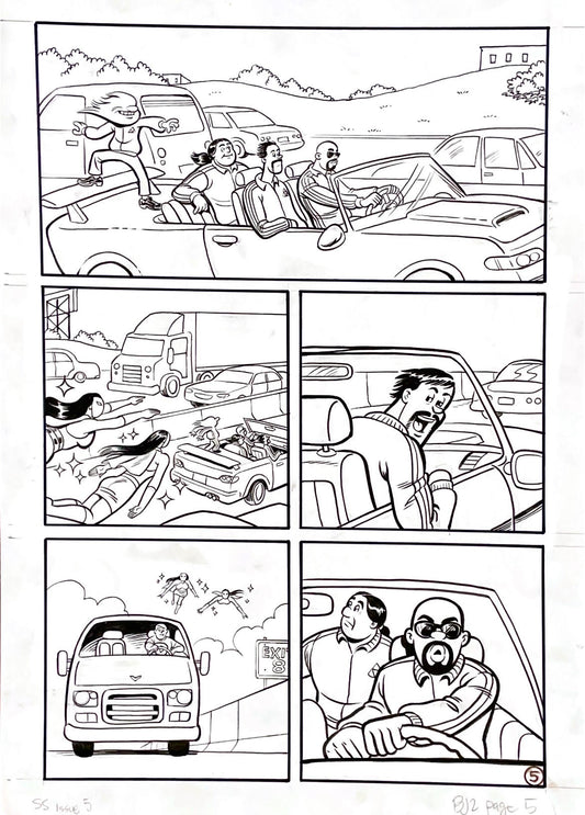 Greg & Fake - Santos Sisters #5 - "BJ2" Page 5